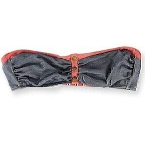 TOMMY HILFIGER Bandeau Bra Underwire Navy Bikini